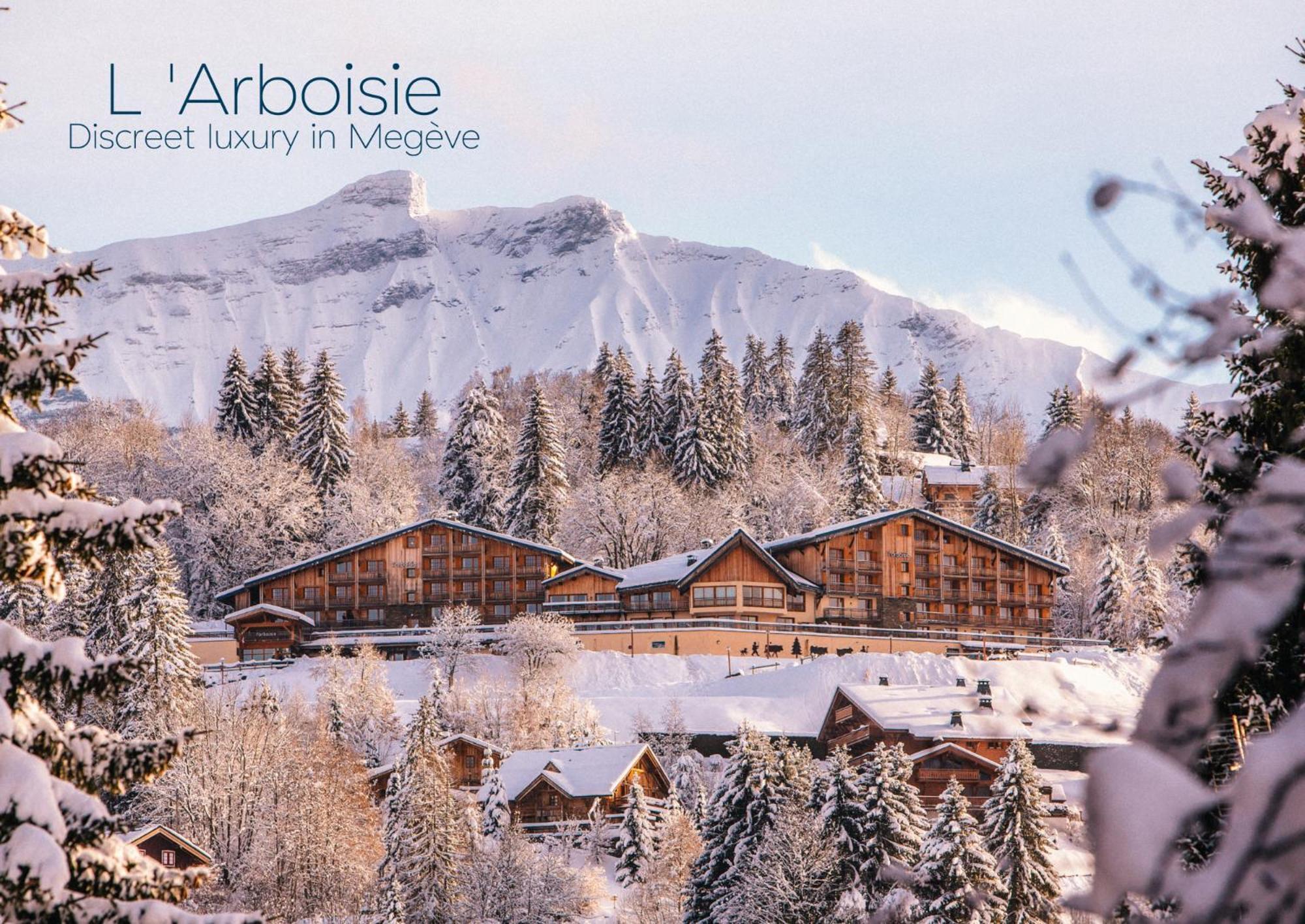 Hotel L'Arboisie Megève Exterior foto